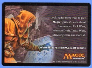 MAGIC MTG MAGIC 2013 M13 #R12 Tip Card - Tip : Casual Formats - Imagen 1 de 2