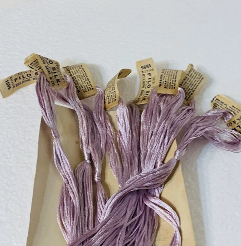 Antique Belding Bros FILO FLOSS Embroidery Floss - Shade 1595~ ONE SINGLE SKEIN~ Cover