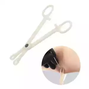 Disposable Body Piercing Slotted Clamp Forceps Tongue Belly Lip C/3/2/Clamp - Picture 1 of 4
