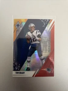 2021 Phoenix Football Fire Burst Parallel Tom Brady #84 Patriots Parallel Bucs - Foto 1 di 2
