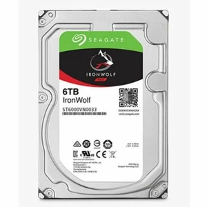SEAGATE IronWolf Festplatte Bulk, 6 TB HDD SATA 256MB Cache, 3,5 Zoll, intern - Picture 1 of 2