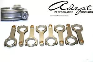 GM CHEVY LS 6.125" H-Beam Forged Connecting Rods W/ ARP 2000 ROD BOLTS - Bild 1 von 1