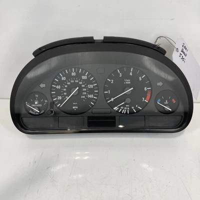 2001-2003 BMW E39 5 Series 525i 530i Instrument Panel Gauge Cluster OEM 87001313 - Image 1 of 4