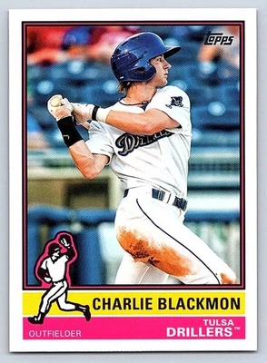 CHARLIE BLACKMON DRILLERS 2025 TOPPS DEBUT PROFESIONAL MiLB LEGENDS INSERTO #ML-8 Foto 1 de 2