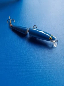 Vintage Rapala CDJ-9 B Blue Finland Fishing Lure - Picture 1 of 12