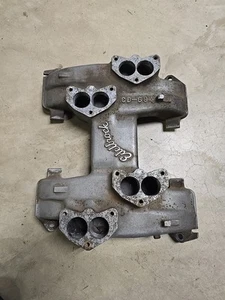 Edelbrock CD-694 4x2 Aluminum Intake Manifold 1949-1961 Cadillac 331, 365, 390 - Picture 1 of 18