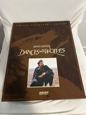 Dances with Wolves Limited Collector's Edition KEVIN COSTNER VHS Orion Opened - Image 1 of 4