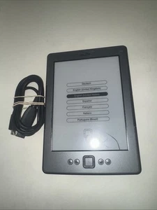 Amazon Kindle (4th Generation) D01100 eBook Reader Wi-Fi 6” - Grey - Picture 1 of 4