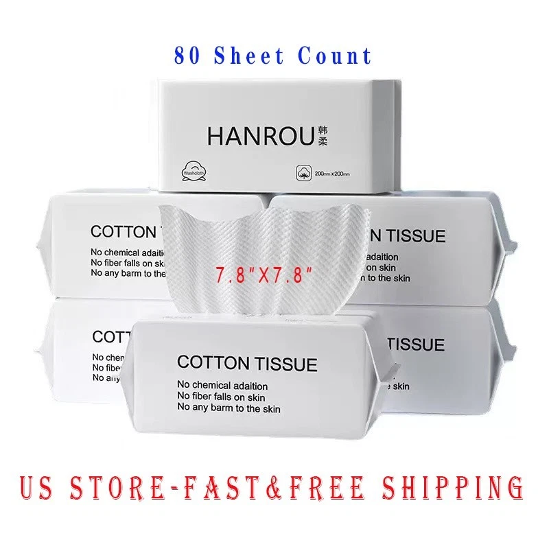 Disposable Soft Face Towels,Plant Fiber Facial Cleansing Towels - Image 1 of 4