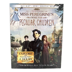 Miss Peregrine's Home for Peculiar Children (Blu-ray/DVD, 2016) Tim Burton - Imagen 1 de 2
