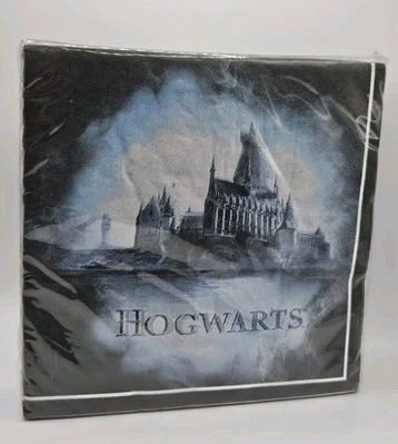 Nuevas 36 servilletas de almuerzo de papel para fiesta del mundo mágico de Harry Potter del Conde Hogwarts Foto 1 de 2