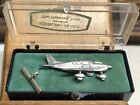 Sterling Silver selected by The National Trust SKOKIE Airplane Pin w Case - VTG 