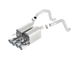 Borla ATAK AxleBack for Chevrolet Corvette 2005-2008 6.0L/6.2L 8cyl Aggressive - Picture 1 of 5