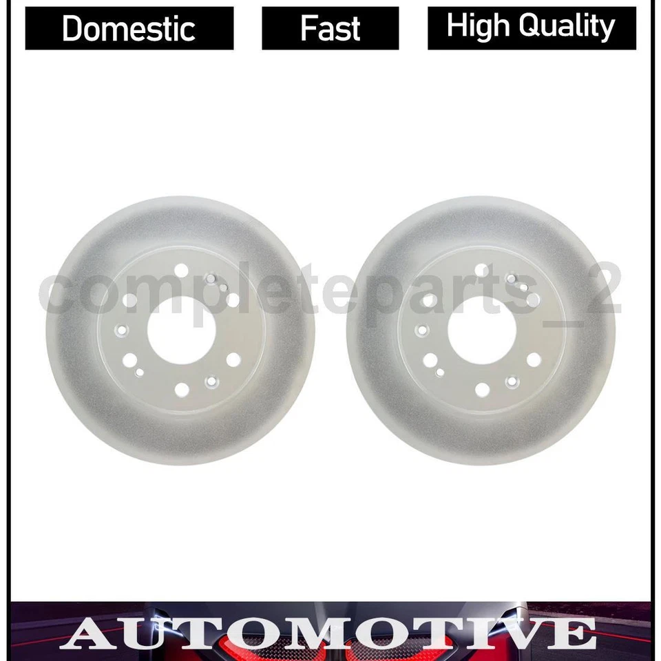 2 Front Brake Rotors Fits 2005 GMC Sierra 1500 2006 GMC Sierra 1500_ - Image 1 of 4