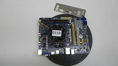 Foxconn A55MX Motherboard w/ AMD A6-3650 4GB Ram - Image 1 of 3
