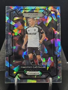 2023-24 Panini Prizm Premier League Ice Timothy Castagne #156 Fulham - Bild 1 von 2