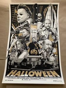 Halloween Tyler Stout Variante limitierte Auflage/450 Siebdruck - Bild 1 von 7