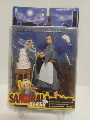 Vintage 2000 Saturday Night Live SNL Samurai Baker John Belushi Action Figure Cover