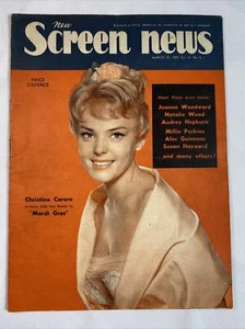 New Screen News Magazine Christine Carere Pat Boone Joanne Woodward Natalie Wood - Picture 1 of 12