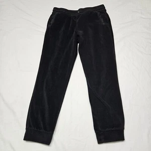 Althetic Girl's Black Fleece Sweatpants Size Large 10/12 Plus With Pockets  - Picture 1 of 10