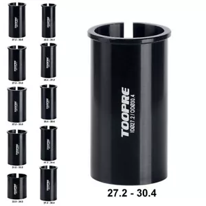 MTB Bike Adjustable Seatpost Shim Tube Sleeve Reducer Seatpost Converter Adapter - Picture 1 of 22