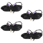 4 pack 100ft HD Security Camera BNC Video Power Cable TVI CVI AHD 960P 720P A1G