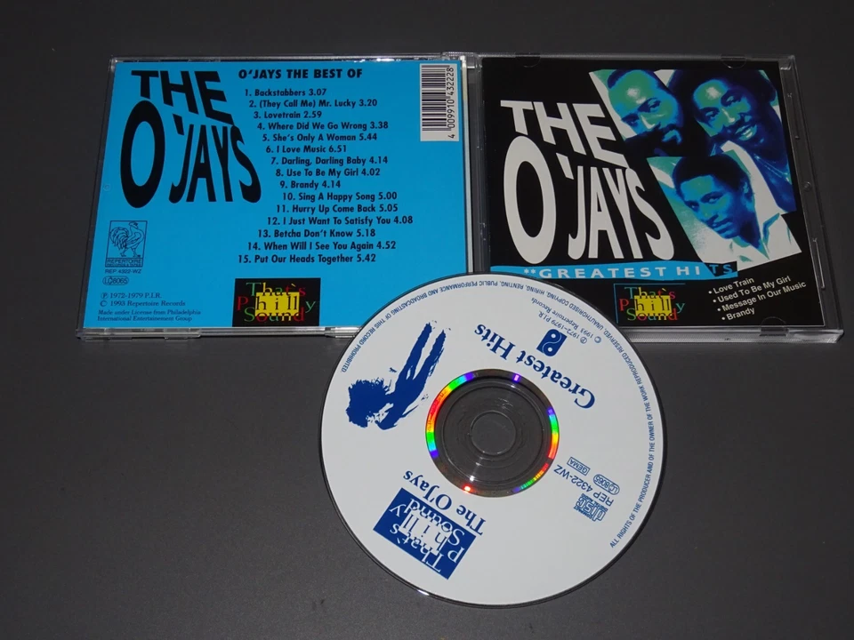 THE O'JAYS - THE BEST OF / REPERTOIRE-CD 1993 (MINT-) - Bild 1 von 1
