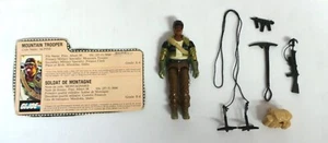 GI JOE MOUNTAIN TROOPER ALPINE COMPLETE SET 100% 1985 WITH FILE CARD - Picture 1 of 3