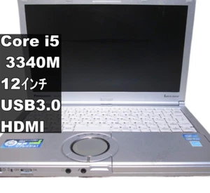 Panasonic Lets NoteCF-NX2AWGCS Core i5 3340M 2.7GHz SSD 250GB RAM 4GB 12in Junk - Picture 1 of 10