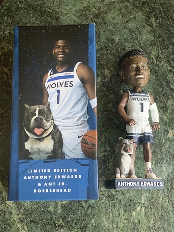3/22/2023 Game Giveaway Anthony Edwards Ant Jr Bobblehead Minnesota Timberwolves Cover