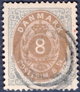 DÄNEMARK, YV # 19, GEBRAUCHT, SEHR GUTER ZUSTAND - Bild 1 von 1