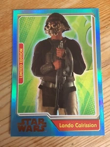 STAR WARS TOPPS LIMITED EDITION CARD JOURNEY TO FORCE AWAKENS LANDO CALRISSIAN - Picture 1 of 2
