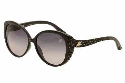 Gafas de sol Swarovski SKW68 Dana negras doradas 01A de plástico para mujer 58-15-140 SW0068 Foto 1 de 4