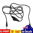 Earphone in Line Volume Control Cable Male to F 3.5mm Stereo Audio Adaptor