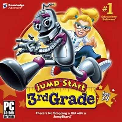JumpStart 3rd Grade Ages 7-9 Knowledge Adventure Jump Start New Sealed - Image 1 of 4