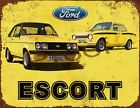  FORD ESCORT RS 2000 & MEXICO #S965 SIGN 8 X 6