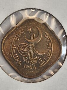 1964 Pakistan 5 Paisa Coin brilliant uncirculated First Year Issue