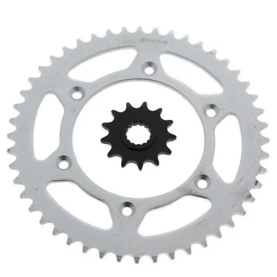 Sprockets for KTM 525 EXC 2007 Front 13 Tooth and Rear 48 Tooth Sprocket - Image 1 of 4