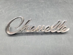 VINTAGE 1968 CHEVY CHEVELLE Badge EMBLEM OEM 7740129 GM CHEVROLET 1960's 114 - Picture 1 of 4