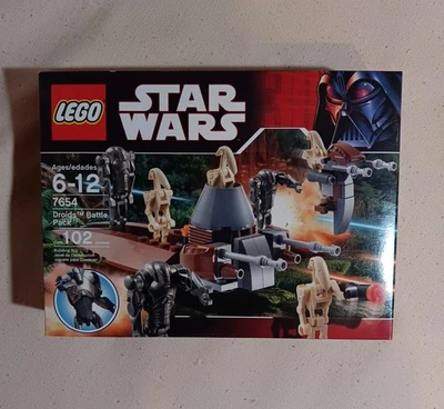 Lego Star Wars 7654 Droids Battle Pack aposentado novo vintage - Imagem 1 de 3