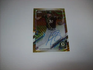 2021 Topps Chrome Daulton Jefferies # 23/50 Auto Gold NM SP Free Ship & Tracked - Picture 1 of 4