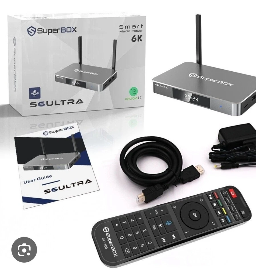 SUPERBOX S6 ULTRA 2025 Model New In Box - Image 1 of 1