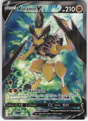 Kleavor V (Full Art) Promo SWSH: Sword & Shield Promo Cards SWSH248 LP-NM - Image 1 of 2