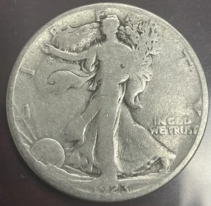 1923 S Walking Liberty Half Dollar AG Details - 90% Silver. (Lot 108) - Picture 1 of 2