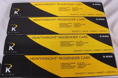K-Line LIRR 4 Car Heavyweights K4439-2000, K4439-2033, K4439-2036, K4439-2037 - Image 1 of 4