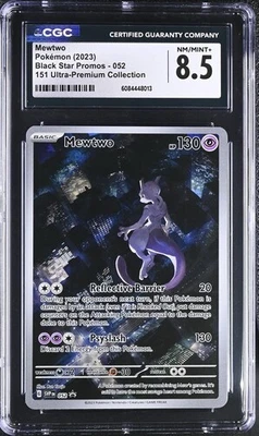 Mewtwo 052 Sv: Scarlet & Violet Promo Cards Holo CGC 8.5 - Image 1 of 2