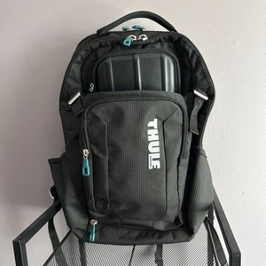 THULE Sweden Crossover Czarny plecak 32L Torba na laptopa Torba turystyczna Torba na książki - Zdjęcie 1 z 11