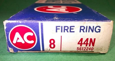 NOS AC 44N Spark Plugs carton/ 8 w/Gaskets as shown OEM 396 325 HP RPO L35 - Image 1 of 4