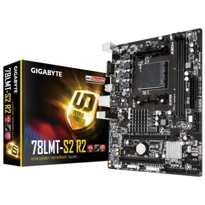 Gigabyte 78LMT-S2 R2 Mainboard | Sockel AM3+ | PCI-Express | 7.1 Audio - Bild 1 von 4