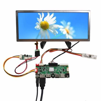 10.3 in HSD103KPW2 1920X720 IPS LCD Controller Board Support HD USB SD card - Image 1 of 4